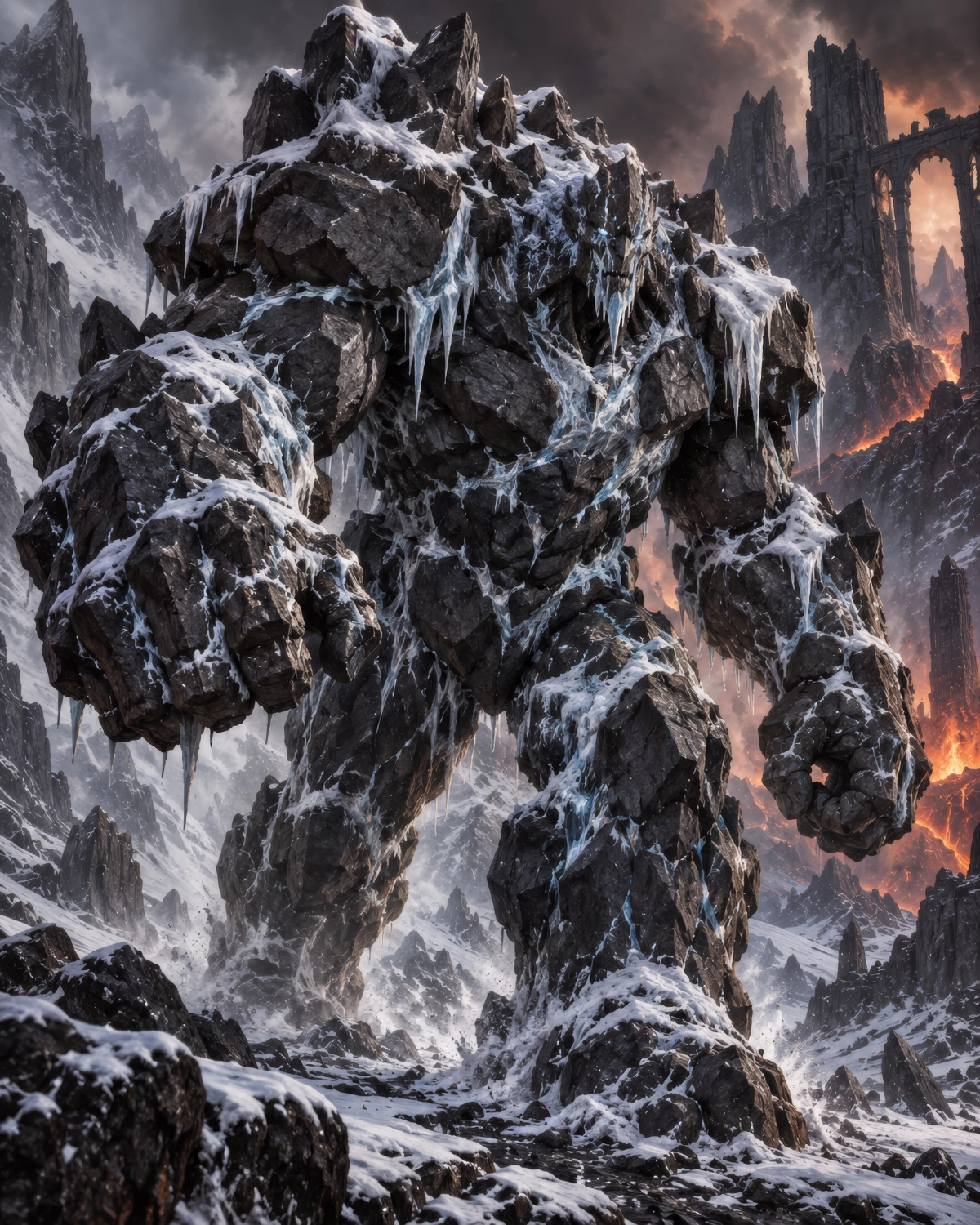 Ice-Veined Golem