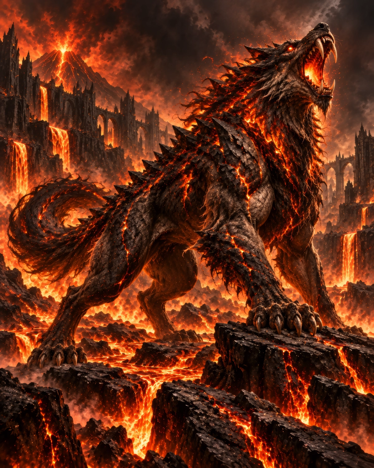 Grimroar, Alpha of the Emberfang
